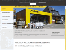 Tablet Screenshot of mollendyk.de